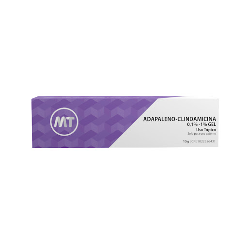 ADAPALENO CLINDAMICINA 0.1-1% GEL 15GR (WEST)